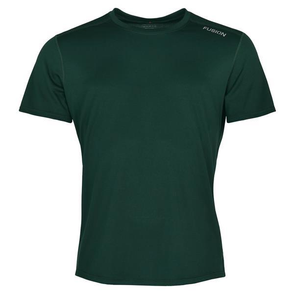 Grote foto fusion nova t shirt green heren size l kleding heren sportkleding