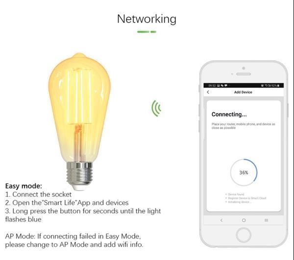 Grote foto mycket tuya led lamp e27 filament lamp warm licht di verzamelen overige verzamelingen