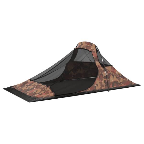 Grote foto vidaxl tent 317x240x100 cm camouflage caravans en kamperen kampeertoebehoren