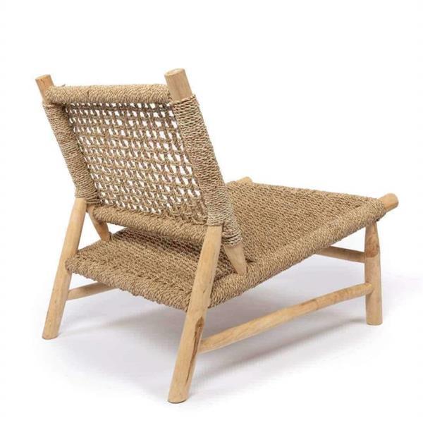 Grote foto bohemian stoel naturel met jute bespanning the island sisa huis en inrichting stoelen