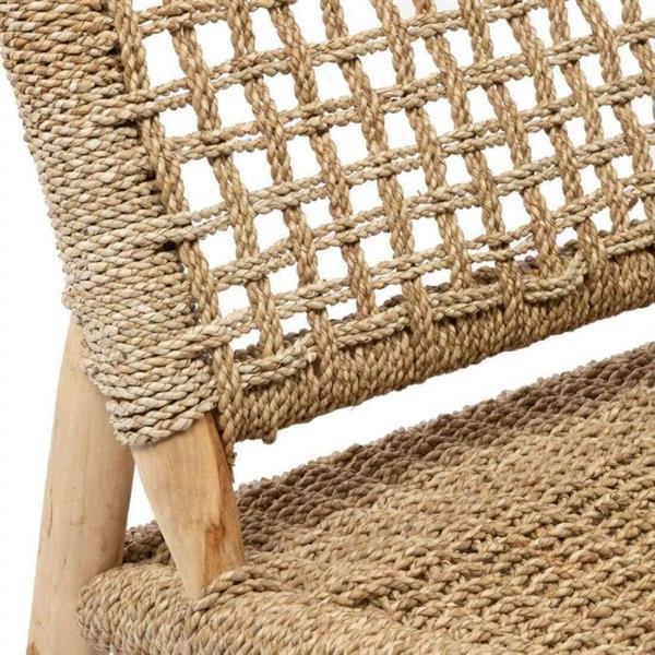 Grote foto bohemian stoel naturel met jute bespanning the island sisa huis en inrichting stoelen