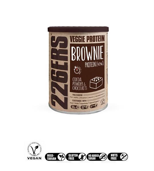 Grote foto 226ers veggie protein brownie 420gr. beauty en gezondheid overige beauty en gezondheid