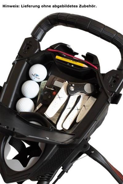 Grote foto bagboy nitron volautomatisch uitklapbare golftrolley marine sport en fitness golf