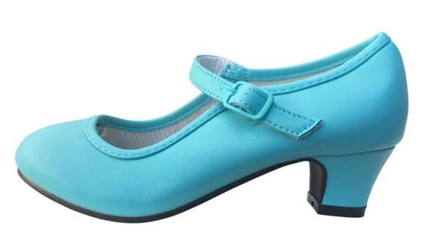 Grote foto spaanse schoenen ijs blauw maat 25 binnenmaat 16 5 cm kinderen en baby schoenen voor meisjes