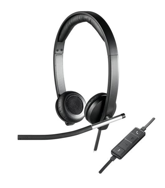 Grote foto h650e headset hoofdband zwart zilver computers en software overige computers en software
