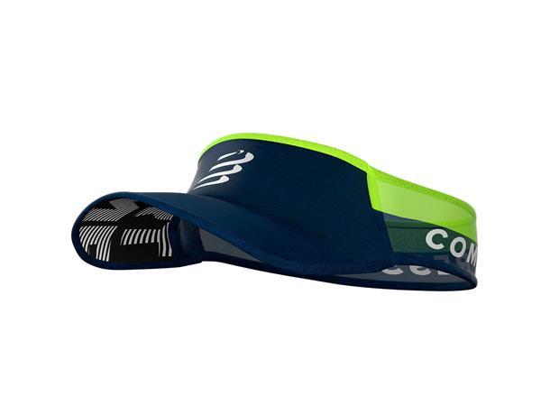 Grote foto compressport visor ultralight blue lime per stuk sport en fitness loopsport en atletiek