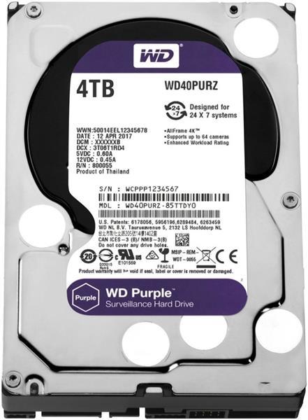 Grote foto purple 3.5 4000 gb sata iii hdd computers en software overige computers en software