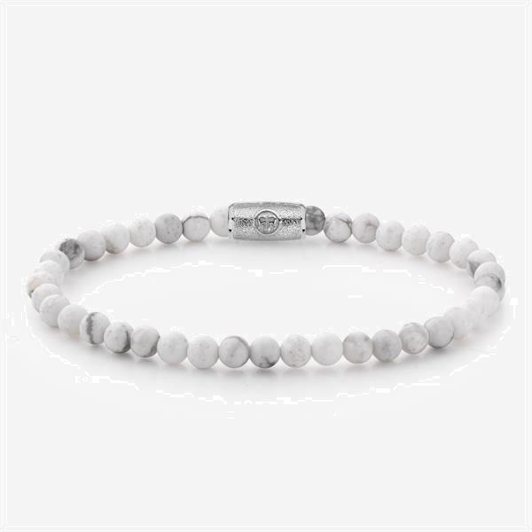 Grote foto stones only virgin white 4mm sieraden tassen en uiterlijk armbanden voor haar