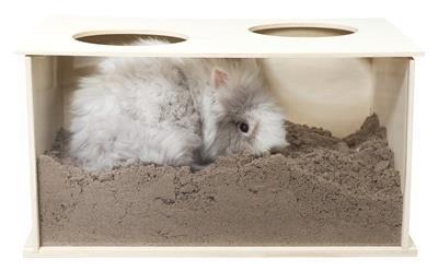 Grote foto trixie graafbak voor konijnen 58x38x30 cm dieren en toebehoren knaagdier accessoires
