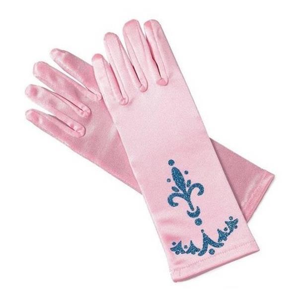 Grote foto prinsessen accessoireset splendid korte roze handschoenen kleding dames verkleedkleding