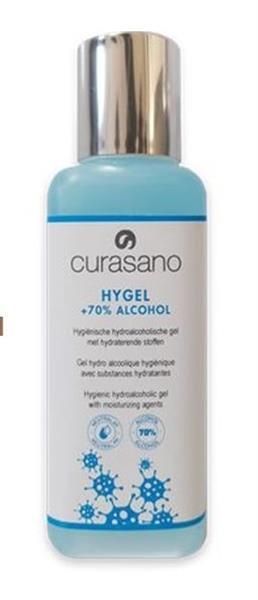 Grote foto curasano hydroalcholol gel 70 met verfrissende geur 250ml beauty en gezondheid lichaamsverzorging