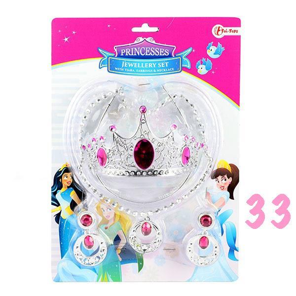 Grote foto toi toys prinsessen juwelen set 8 delig kleding dames verkleedkleding