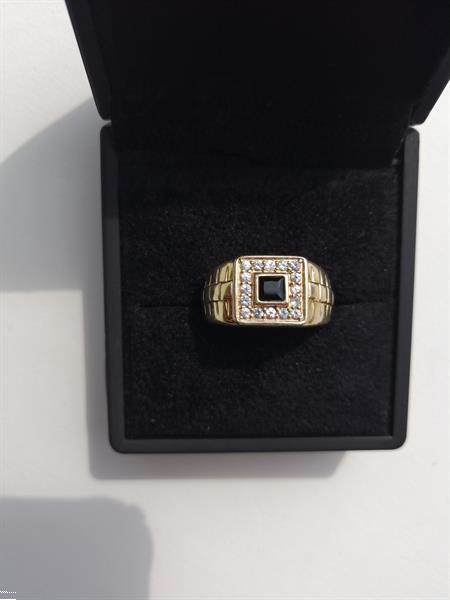 Grote foto 14kt gouden heren rolex ring sieraden tassen en uiterlijk ringen voor hem