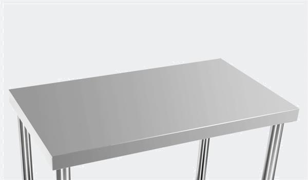 Grote foto werktafel inox rvs tuintafel 100 x 60 x 85 cm huis en inrichting keukens