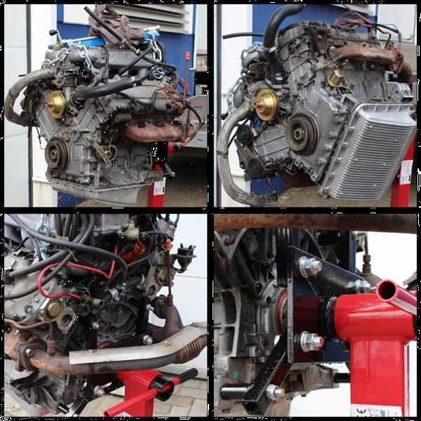 Grote foto motorblok ondersteuning motorsteun inklapbaar tot 900 kg auto onderdelen auto gereedschap