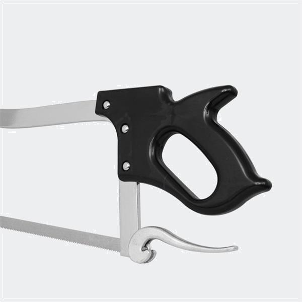 Grote foto xl botvlees handzaag rvs slager ijzerzaag botten snijden witgoed en apparatuur keukenmachines