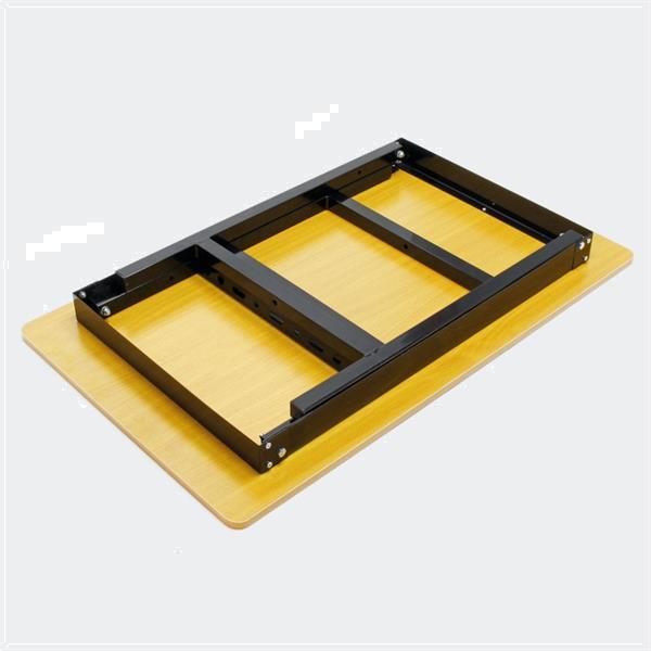 Grote foto opklapbare werktafel met liniaal en gradenboog 100 x 60 cm doe het zelf en verbouw werkbanken