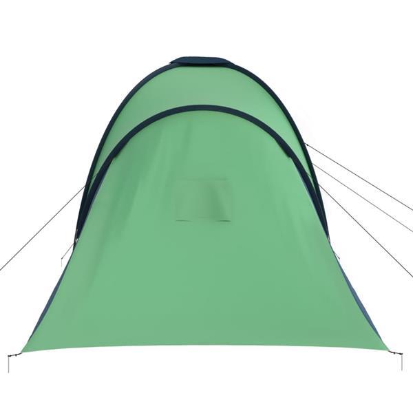 Grote foto vidaxl tent 6 persoons blauw en groen caravans en kamperen kampeertoebehoren