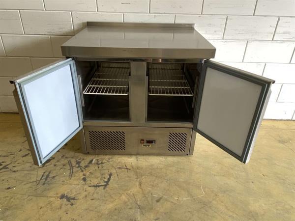 Grote foto rvs saro koelwerkbank met 2 deuren 92 cm 230v horeca diversen overige diversen