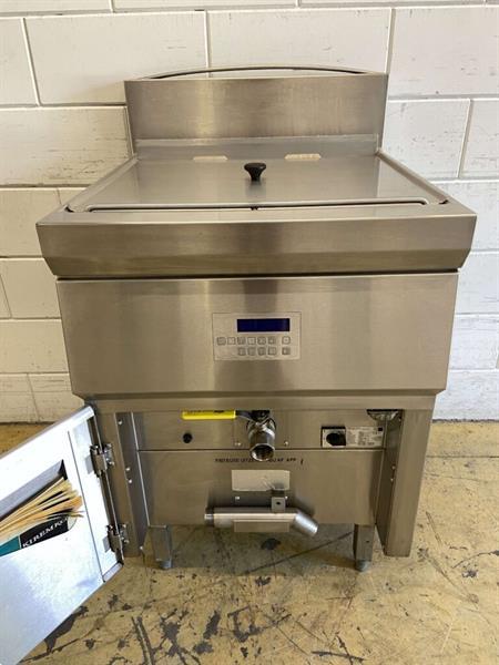 Grote foto rvs kiremko hr hoog rendement friteuse frituur 70 kg 30 kw g diversen overige diversen