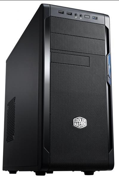 Grote foto cooler master n300 midi toren zwart computers en software behuizingen en kasten
