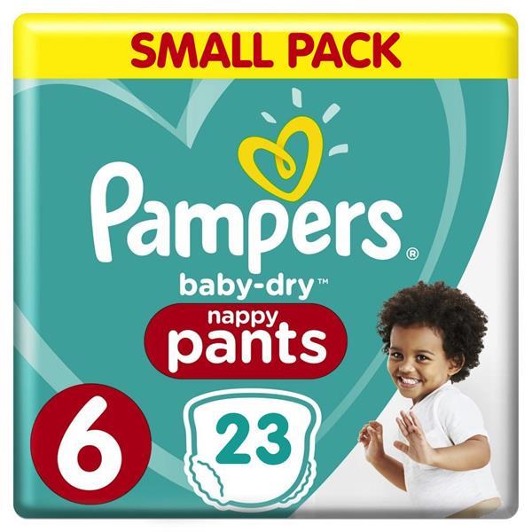 Grote foto pampers baby dry pants maat 6 small pack 23 luierbroekj kinderen en baby dekens en slaapzakjes