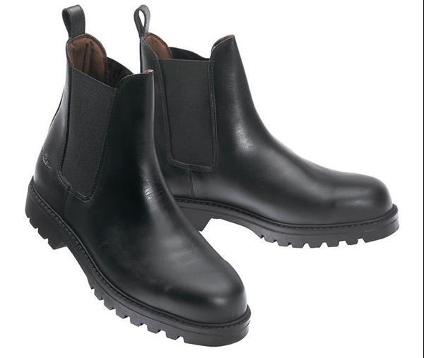 Grote foto leren jodphurs of paardrijschoenen met stalen neus dieren en toebehoren paarden accessoires