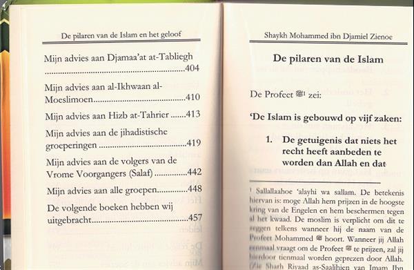 Grote foto uitleg van de pilaren van de islam en het geloof pocket boeken overige boeken