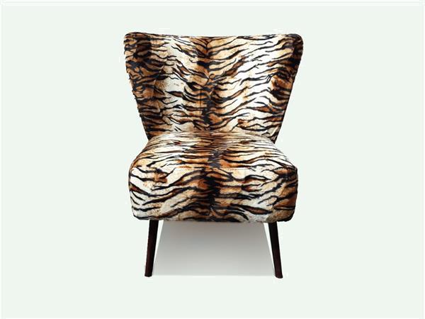 Grote foto fauteuil met dieren print stof gewoon leuk huis en inrichting stoelen