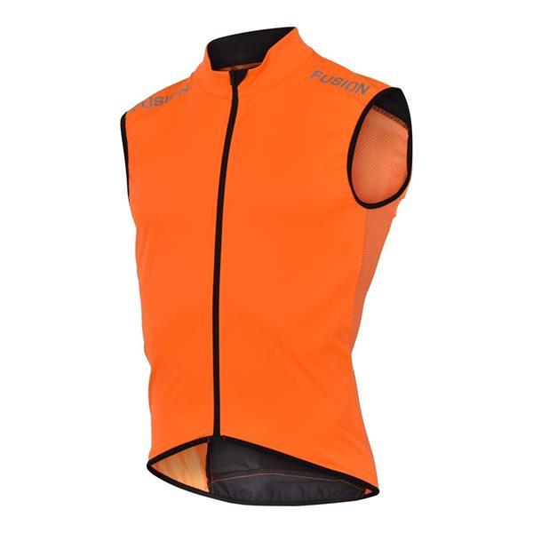 Grote foto fusion sli cycle vest orange size s kleding heren sportkleding