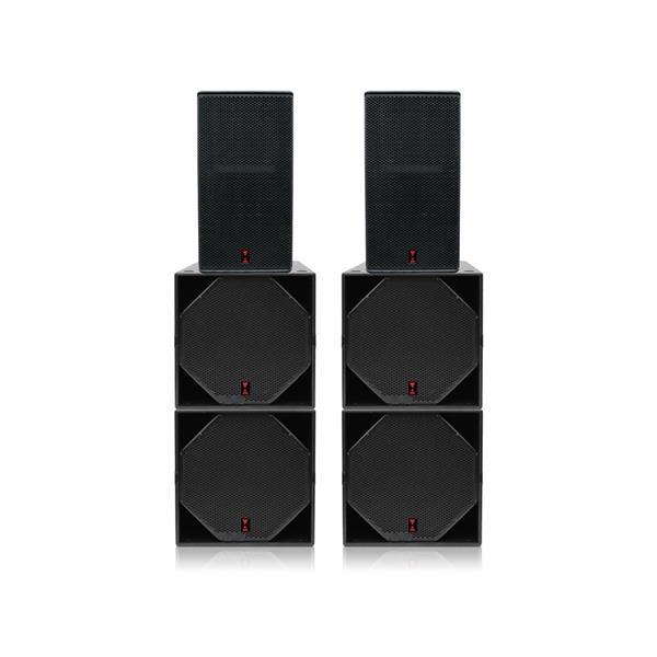 Grote foto voice acoustic speakerset modular 15 18 inch actief subsat muziek en instrumenten speakers