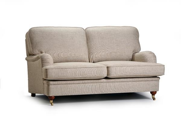 Grote foto klassieke bank landelijk in leder en stof nu 795 huis en inrichting bankstellen