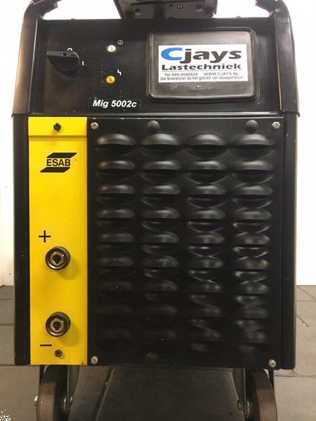 Grote foto esab mig 5002c pulse synergisch watergekoeld lasapparaat doe het zelf en verbouw lasapparaten