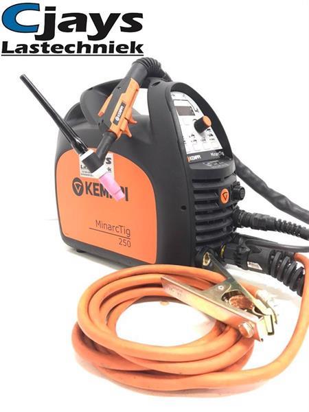 Grote foto kemppi minarc tig 250 lasapparaat lasmachine laspost doe het zelf en verbouw lasapparaten