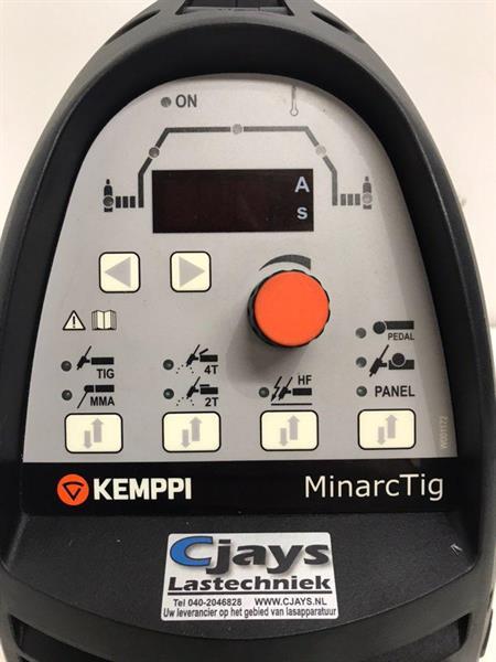 Grote foto kemppi minarc tig 250 lasapparaat lasmachine laspost doe het zelf en verbouw lasapparaten