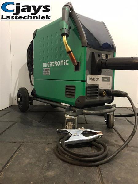 Grote foto migatronic omega 300 advanced synergisch demo lasapparaat doe het zelf en verbouw lasapparaten