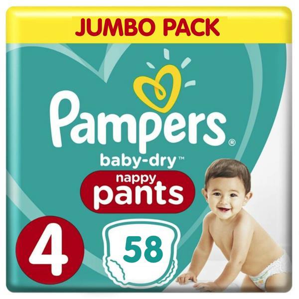 Grote foto pampers baby dry pants maat 4 58 luierbroekjes kinderen en baby dekens en slaapzakjes