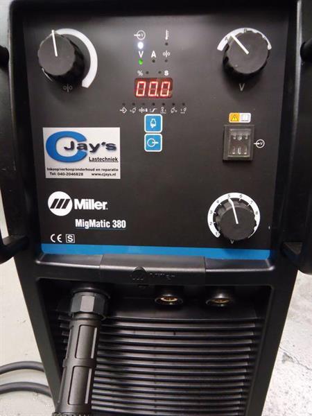 Grote foto miller migmatic 380 350amp mig lasapparaat laspost doe het zelf en verbouw materialen en producten
