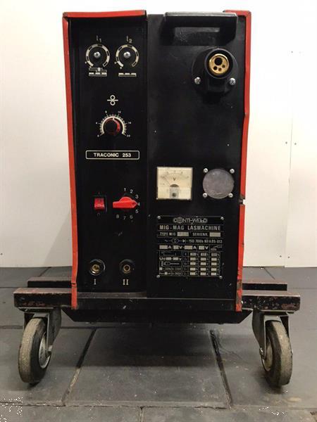 Grote foto contiweld traconic 253 lasapparaat co2 lasmachine laspost doe het zelf en verbouw lasapparaten