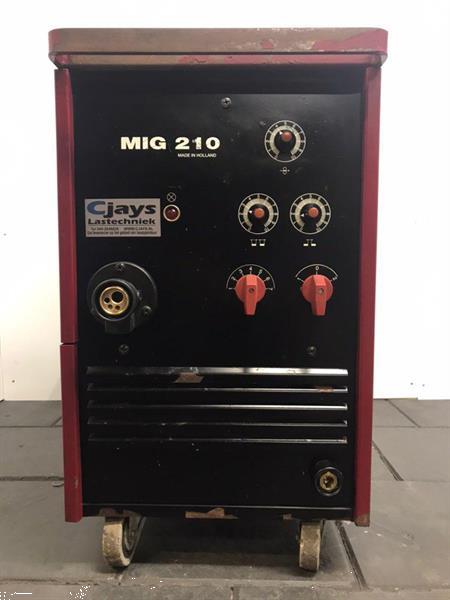 Grote foto tico mig 210 lasapparaat co2 lasmachine laspost 210 amp re doe het zelf en verbouw lasapparaten