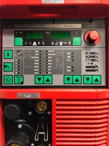 Grote foto fronius tps 2700 pulse synergisch wgk lasapparaat doe het zelf en verbouw lasapparaten