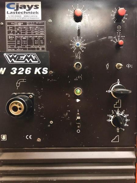 Grote foto wemi w 326 ks lasapparaat lasmachine laspost 320a doe het zelf en verbouw lasapparaten