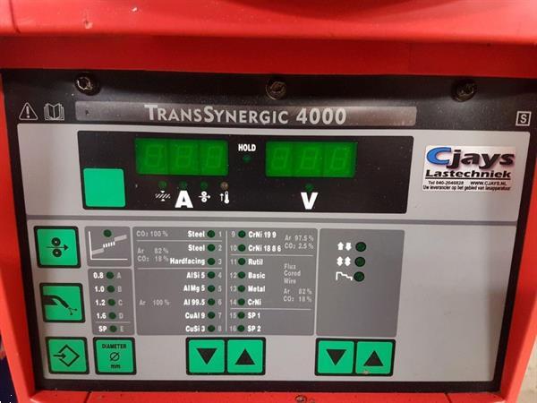 Grote foto fronius transsynergic 4000 synergisch lasapparaat doe het zelf en verbouw lasapparaten