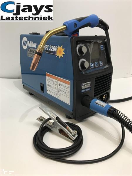 Grote foto miller mpi 220p mig tig puls electrode lasmachine doe het zelf en verbouw lasapparaten