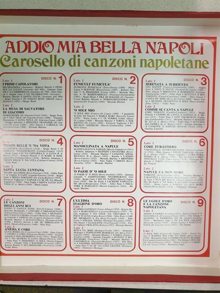 Grote foto 9 lp box addio mia bella napoli carosello di canzoni nap muziek en instrumenten platen elpees singles
