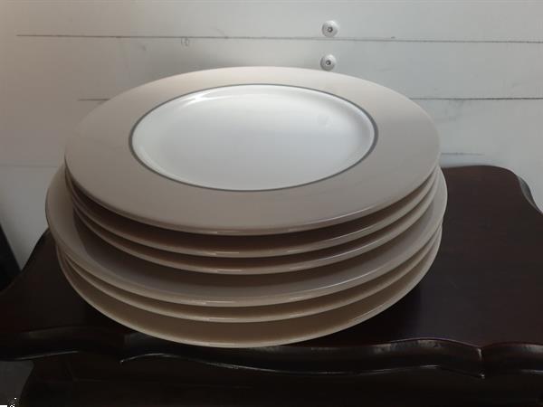 Grote foto 3 eetborden en 3 boterhamborden hema model tsaar huis en inrichting servies