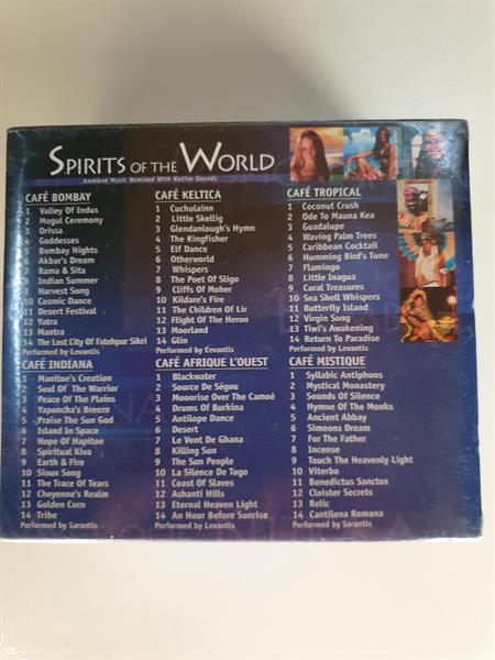 Grote foto 6 cd box spirits of the world muziek en instrumenten cds minidisks cassettes