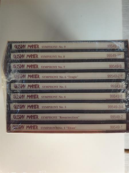 Grote foto 11 cd box gustav mahler the complete symphonies muziek en instrumenten cds minidisks cassettes