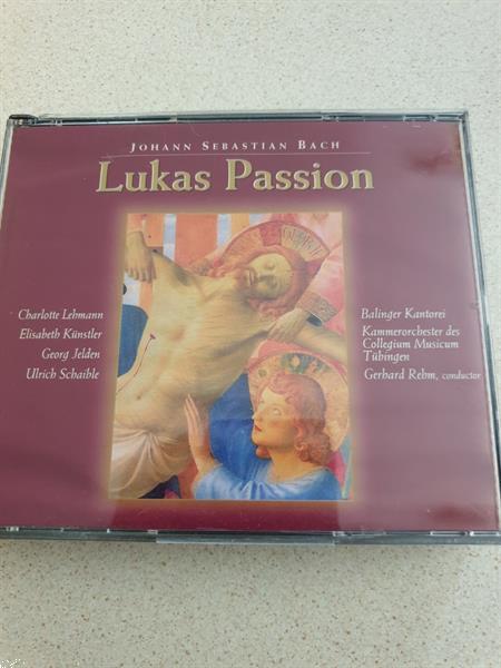 Grote foto 2cd lukas passion johann sebastian bach muziek en instrumenten cds minidisks cassettes