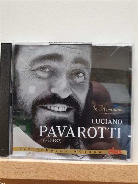 Grote foto 2 cd herdenkingsbox luciano pavarotti in memoriam muziek en instrumenten cds minidisks cassettes